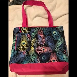 New Tote with coin purse 🌈 colored like feathers